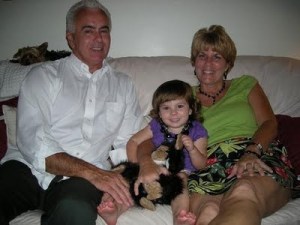 Caylee with Cindy and George Anthony (grandparents)